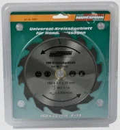 Disc Fierastrau Circular 160 x 20 mm / 14 Dinti - MANNESMANN - M13321