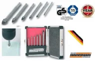 Set 6 Burghie Diamantate pentru Gaurire Sticla - MANNESMANN - M54806