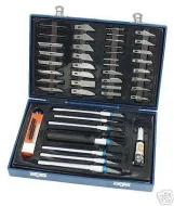 Set cutite modelare 51 piese -MANNESMANN - M69051