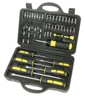 Set surubelnite si biti 49 piese MANNESMANN - M29849