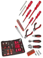 Set Scule Electronice, 45 piese, pana la 250V, MANNESMANN - M29044