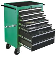 Carucior portabil cu 7 sertare, echipat cu 321 piese - MANNESMANN - M28270