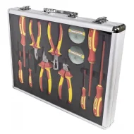 Set Clesti si Surubelnite, 13 piese, pana la 1500V, DeLuxe, MANNESMANN - M11213