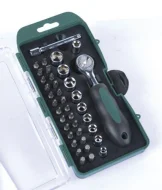 Set Biti precizie, 38 piese - MANNESMANN - M29891