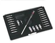 Set precizie 26 piese biti si tubulare - MANNESMANN - M11720